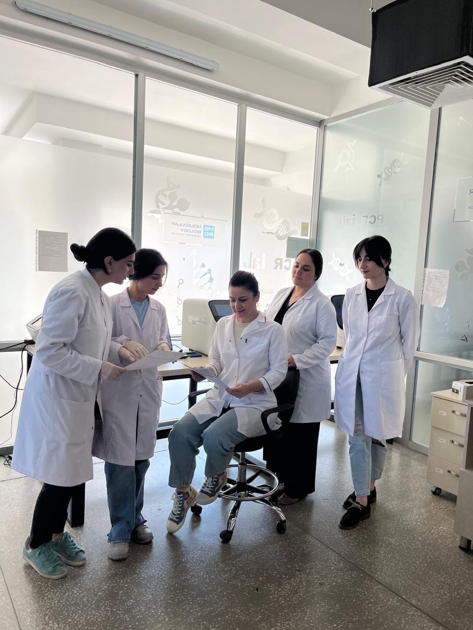 Inside NV Genetics Laboratory